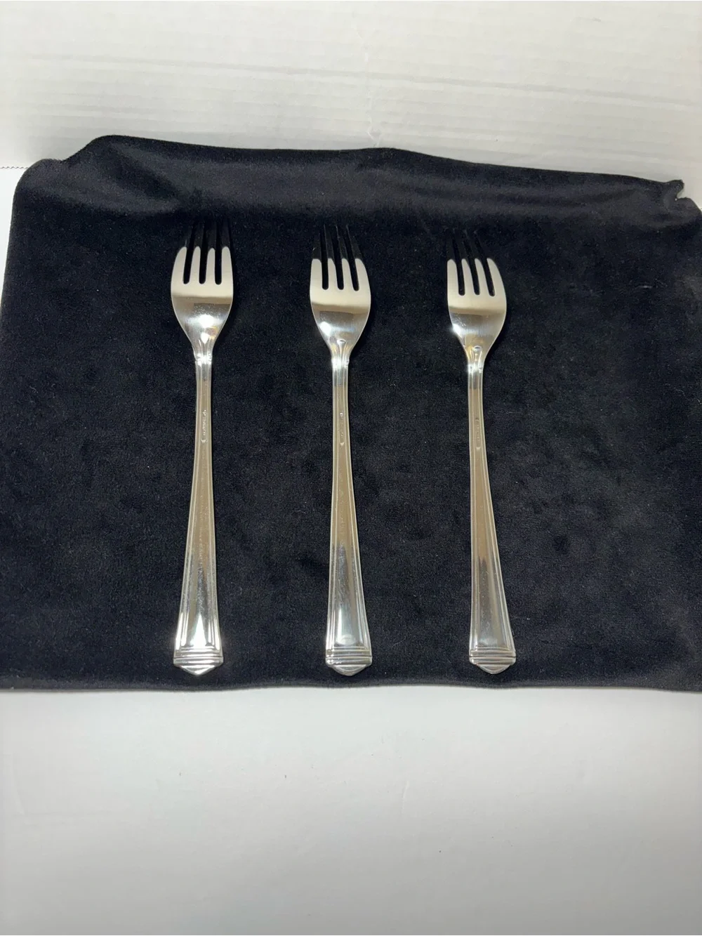 Lenox Dinner Forks Flatware Stainless Set of 3 Metropolitan Dining Replacements